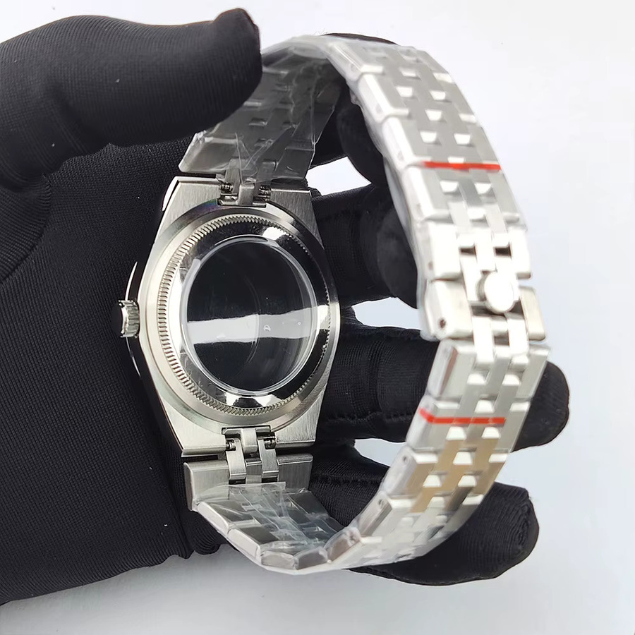 OUMASHI Uhrengehäuse Edelstahl, Saphirglas, 39,7 mm, Herren - Bild 4