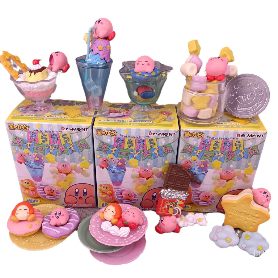 re-ment Kirby Tee-Dessert-Eiscreme Blindbox-Spielzeug, Actionfiguren, Bunt / Mehrfarbig - Bild 2