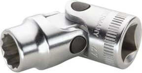 Stahlwille Gelenk-Steckschlüsseleinsatz 3/8 Zoll (10mm) SW.5/8" L.51,5mm in Silber - Bild 1