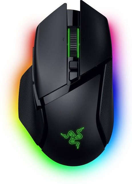 Razer Basilisk V3 Pro 35K Wireless Gaming-Maus, Schwarz, Optischer Sensor, Bluetooth - Bild 1