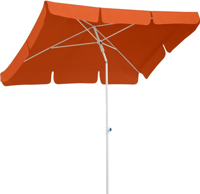Schneider Balkonschirm Ibiza in Terracotta mit Knickfunktion und UV 30+ Schutz, B: 180 cm, T: 120 cm - Bild 1