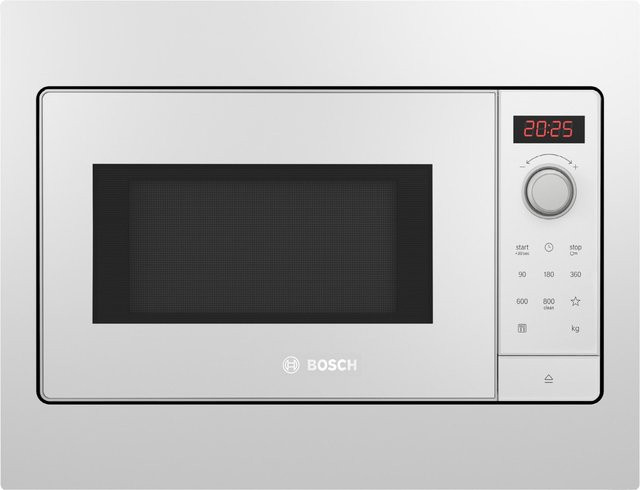 Bosch BFL523MW3 Serie 2 Einbau-Solo-Mikrowelle in Weiß - Bild 1