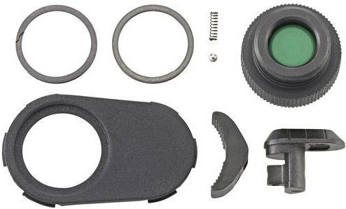 Stahlwille Ersatzteilsatz Antrieb 1/4 Zoll (6,3 mm) für Bit-Knarren Nr. 419B in Schwarz - Bild 1