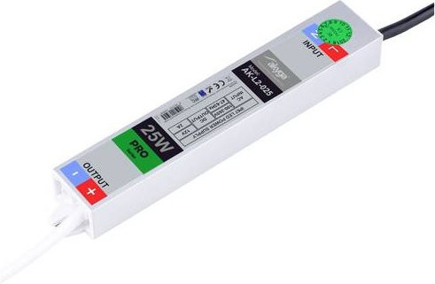 Akyga AK-L2-025 Industrienetzteil 12 V/DC 2A 25W in Weiß - Bild 1