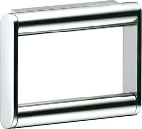 Keuco Toilettenpapierhalter Plan diebstahlgesichert aus Edelstahl in Silber - Bild 1