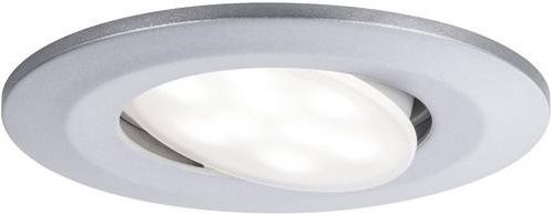 Paulmann Calla LED-Bad-Einbauleuchte 6W IP65 Chrom Silber - Bild 1