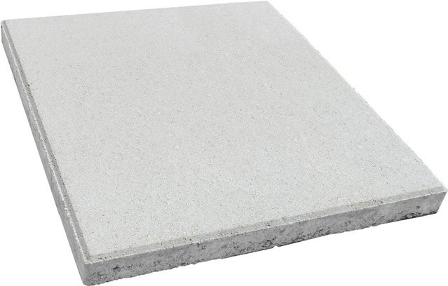 Diephaus Gehwegplatte in Grau mit Betonoptik für Terrasse, Balkon und Garten, B/T/H: 50 x 50 x 4 cm - Bild 1
