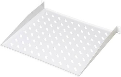 Digitus Netzwerkschrank-Geräteboden Professional DN-19 TRAY-1 für 19 Zoll Schränke, 1 HE, Farbe: Grau/Weiß, B/T: 250 x 44 mm - Bild 1