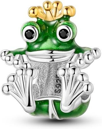 YIRAN Jewelry Anhänger Frosch, Messing, Perle, Damen - Bild 1