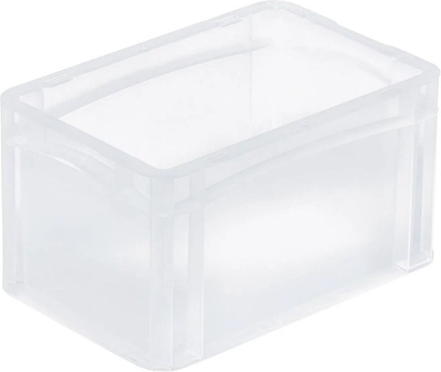 PROREGAL Eurobehälter BasicLine Transportbox transparent H x B x T: 17 x 20 x 30 cm - Bild 1