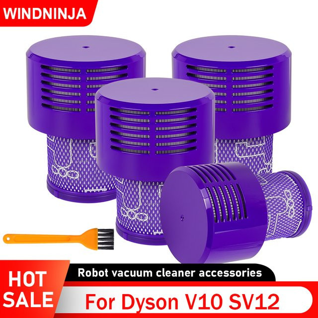 Dyson HEPA-Filter für V10 SV12 Akku-Staubsauger, waschbarer Nachfilter in Purple, Ersatzfilter für Reinigungszubehör - Bild 1