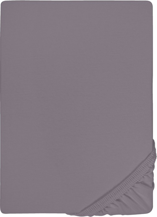 Biberna Spannbettlaken Deluxe Jersey-Elastic mit Rundumgummi, bügelfrei, 97% Baumwolle und Elasthan - Bild 1