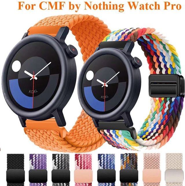 CMF Uhrenarmband, magnetisch geflochtene Solo-Schleife, 22 mm, Textil/NATO, Bunt - Bild 1