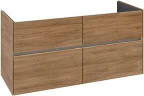 V&B Waschtischunterschrank Collaro mit Waschbecken und LED-Beleuchtung B/T/H: 126,1 x 61 x 48 cm - Bild 1