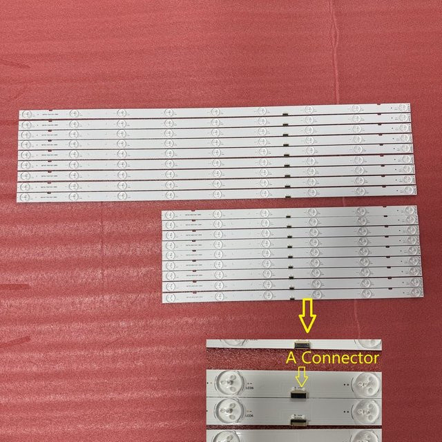 LED Hintergrundbeleuchtung Streifen in Weiß für Sony SBT65 01T50 XBR-65X900E KD-65X9000E KD-65XE9005 YD7S650DND1B - Bild 1
