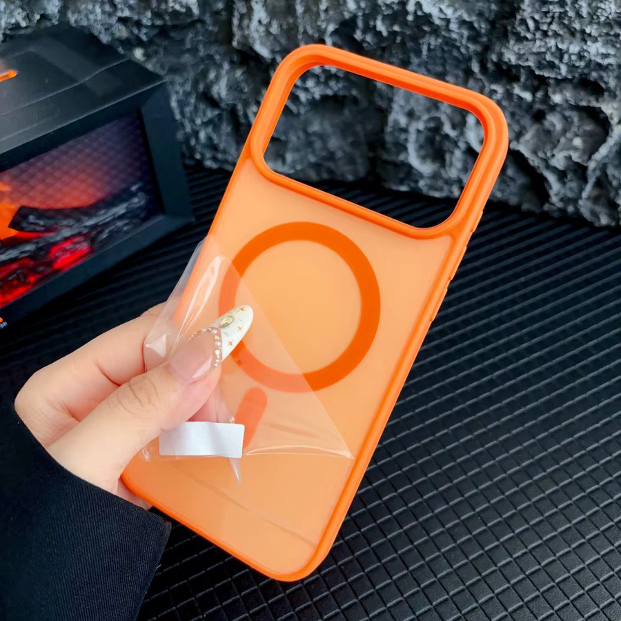 Magnetische Soft-Touch-Hülle für Apple iPhone 17 Pro Max 16 15 14 Plus 13 12 mit MagSafe und matter Oberfläche - Bild 1
