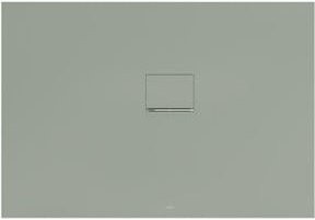 Villeroy & Boch Duschwanne Squaro Infinity, Eck-Einbau, Grau, B/T/H: 130 x 90 x 4 cm - Bild 1