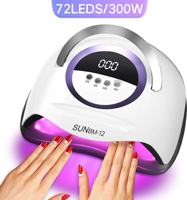72LEDS Maniküre UV LED Nagel Trockner, 300W, Unisex - Bild 1