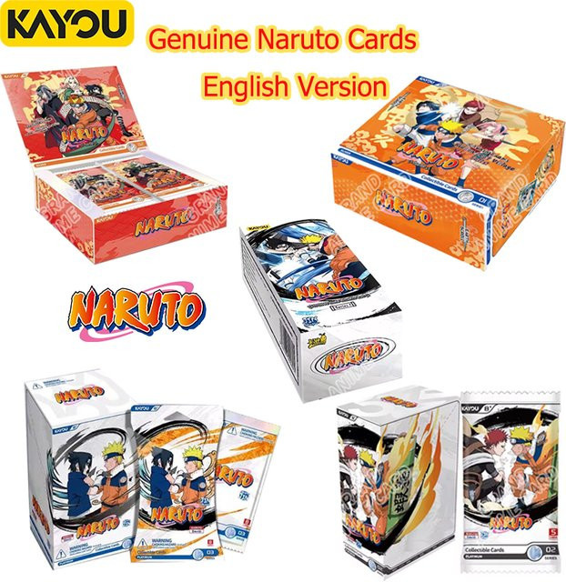 KAYOU Naruto Ninja World Sammelkarten, Booster Box, Englische Version - Bild 1