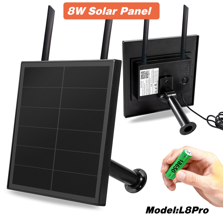 LILYGO 8W Solarpanel mit Akku für den Außenbereich in Schwarz, wasserdicht, kompatibel mit Heltec V3 V4 LoRaWAN Meshtastic RAK4630 und ESP32 - Bild 4