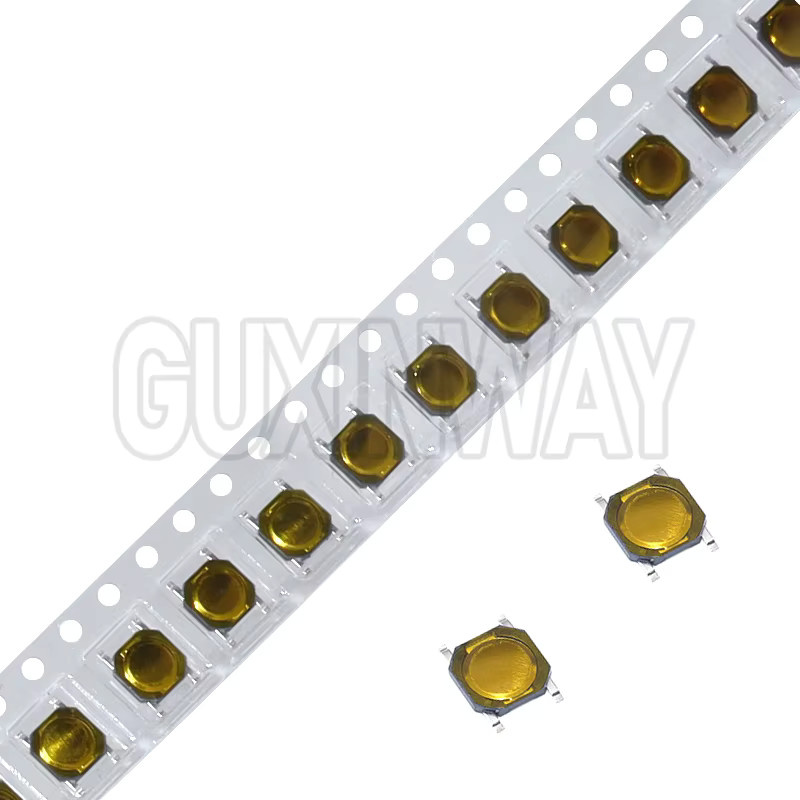 GUXINWAY Tactile Push Button Switch SMD 4-Pin Micro Schalter 4 x 4 x 0,8 mm 100 Stück - Bild 2