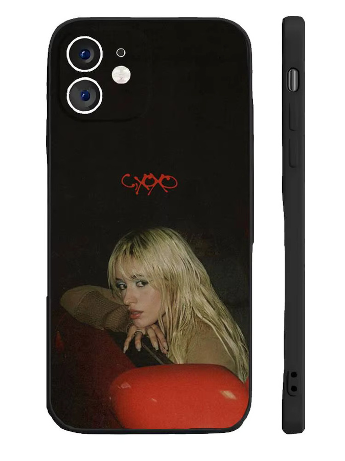 Cxoxo C-Camila C-Cabello Silikon Soft Shell Schutzhülle für Apple iPhone 11 bis 17 Pro Max Plus in Schwarz - Bild 6