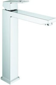 Grohe Eurocube Waschtisch-Einhebelmischer in Chrom für freistehende Waschbecken mit Wassersparfunktion - Bild 1