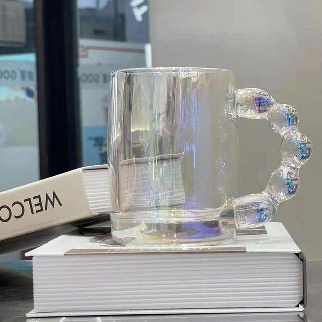 Kreative Bubble Glas Kaffeetasse im Europa-Stil von Yiran Furniture, transparent, 300 ml - Bild 1