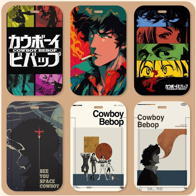 Anime Cowboy Bebop Lanyard-Kartenhalter, Unisex - Bild 1