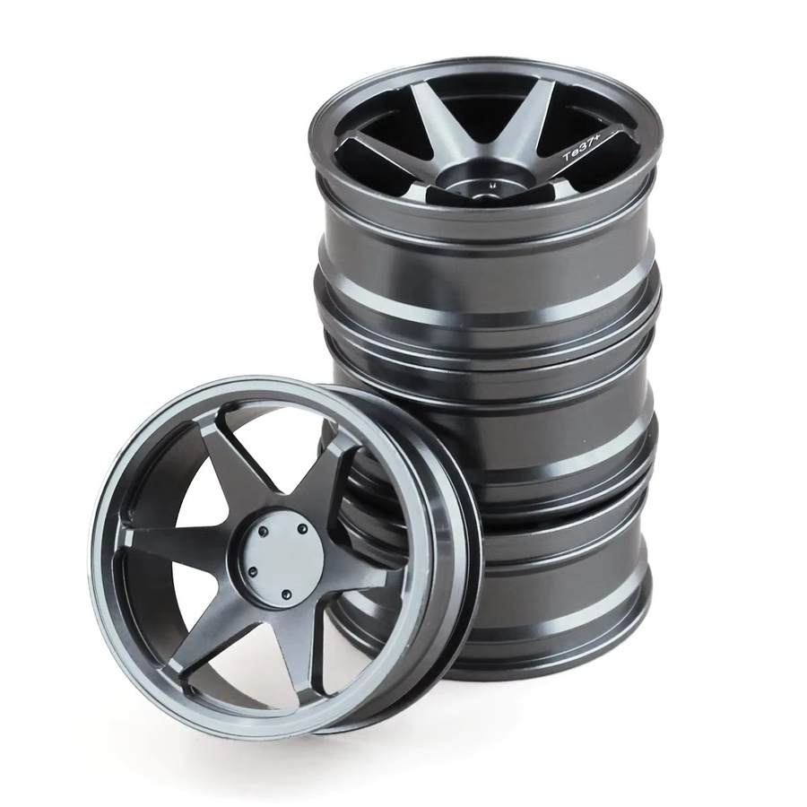 RC On Road Räder Felgen, 12mm Hex Metall Drift Naben, 4er Set - Bild 3