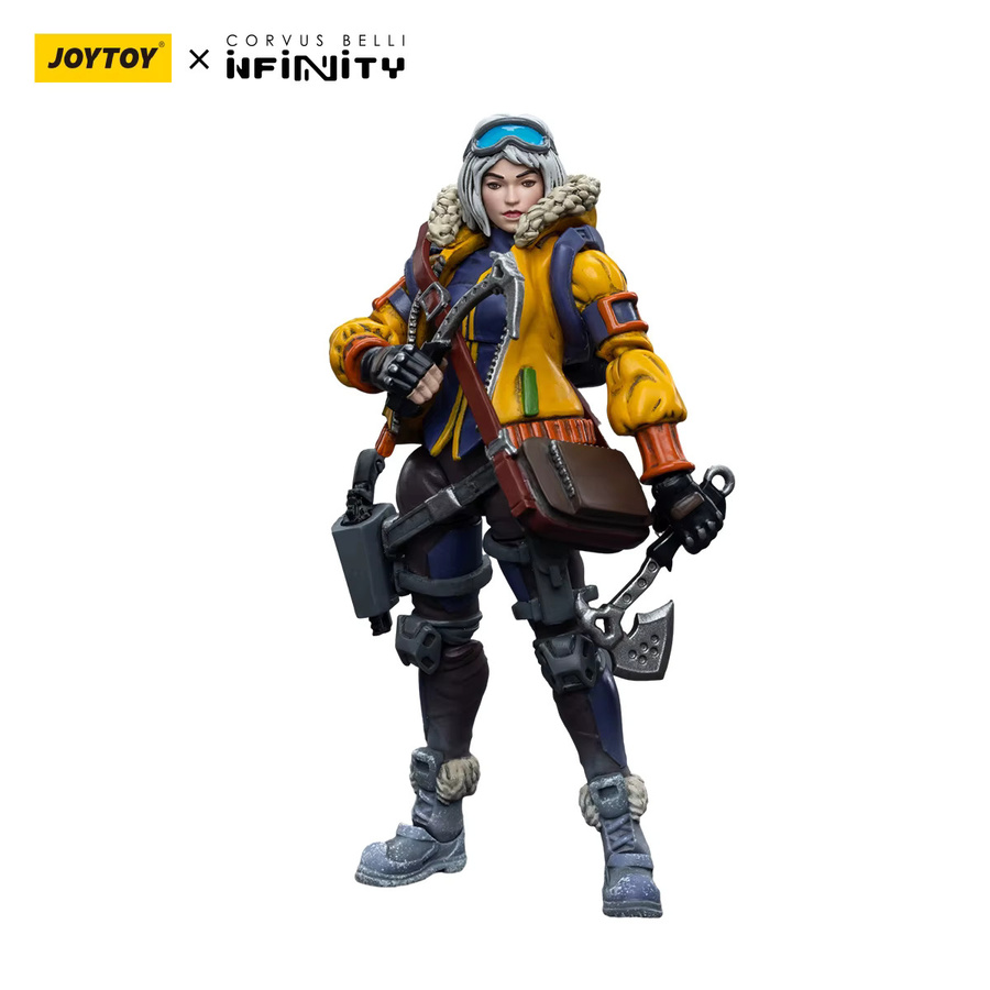 JOYTOY Infinity Monstrucker Oktavia Grimsdottir Icebreaker's Harpooner, Actionfigur, 1/18 - Bild 2