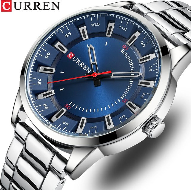 CURREN Armbanduhr, Quarz, Edelstahl, Herren - Bild 1