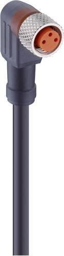 Lumberg Automation 28382-10 Sensor-Aktor-Steckverbinder M8 Buchse gewinkelt Schwarz 4-polig 2,00 m - Bild 1