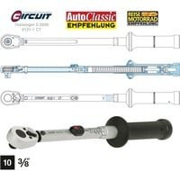 Hazet Drehmomentschlüssel 3/8 Zoll 5 - 60 Nm 6110-1 CT in Silber - Bild 1