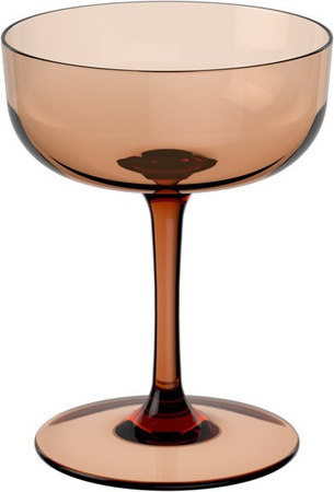 Villeroy & Boch Like Dessertschalen aus Glas, 2er Set, Braun, 100 ml