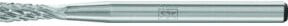 PFERD TOOLS Hartmetall Winkelfrässtift WKN universal mittel kreuzverzahnt, Farbe: Silber, Durchmesser: 3 mm, Schaft-Ø: 3 mm, Z3P - Bild 1