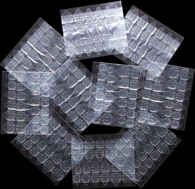 Supre Sticky Nagelkleber-Aufkleber, selbstklebende Tabs, wasserfest - Bild 1