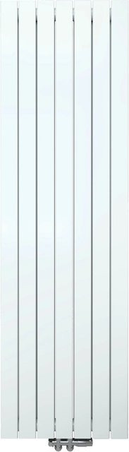 AICA Flachheizkörper Paneelheizkörper Vertikal Weiß Doppellagig mit Mittelanschluss B: 180 cm, H: 52 cm - Bild 1