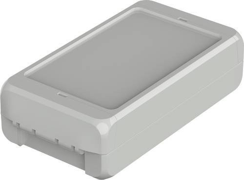 Bopla Bocube Outdoor-Gehäuse aus Polycarbonat in Lichtgrau RAL 7035, B/T/H: 15,1 x 8,0 x 4,0 cm - Bild 1