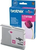 Brother Magenta Druckerpatrone LC-970M Inkjet-Tinte für DCP-135C, DCP-150C, MFC-235C und MFC-260C - Bild 1