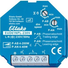 Eltako Universal-Dimmer Blau für den Einbau - Bild 1