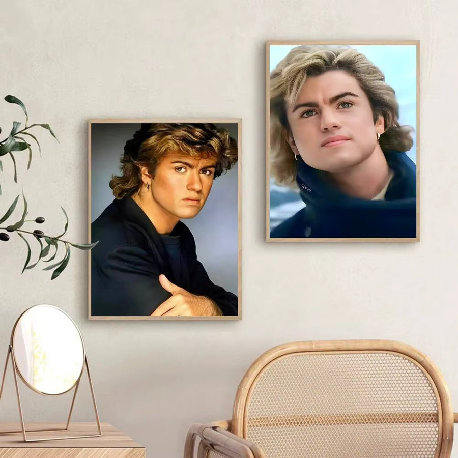Wasserdichter Wandaufkleber George Michael Poster in Multicolour für deine Heimdekoration - Bild 5