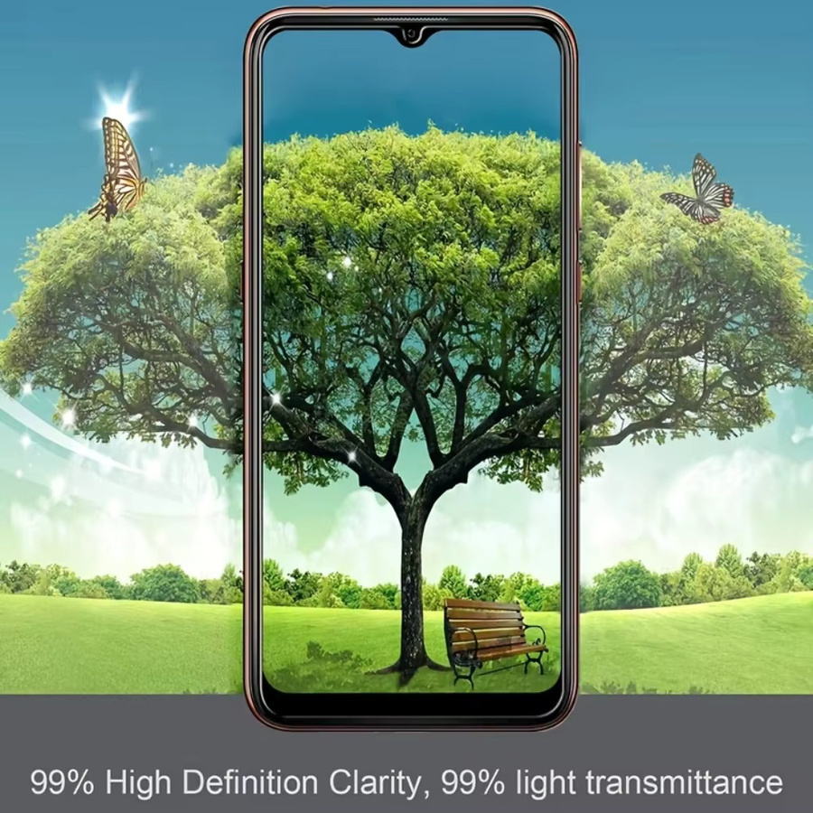 4er-Pack gehärtetes Glas Displayschutz transparent für LG V60 V50 V40 V35 V30 ThinQ 5G Velvet 5G W31 W41 W30 Pro W11 Q92 Q70 Q61 Q60 Q52 Q51 G8 G7 ThinQ - Bild 2