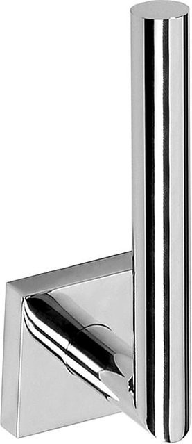 Brillantbad META Reservepapierrollenhalter aus Messing in Chrom poliert, B/T/H: 5,5 x 16,5 x 6,5 cm - Bild 1