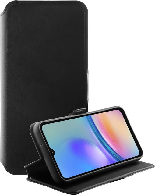 Vivanco Pure Wallet Buchklapptasche für Galaxy A05s in Schwarz - Bild 1