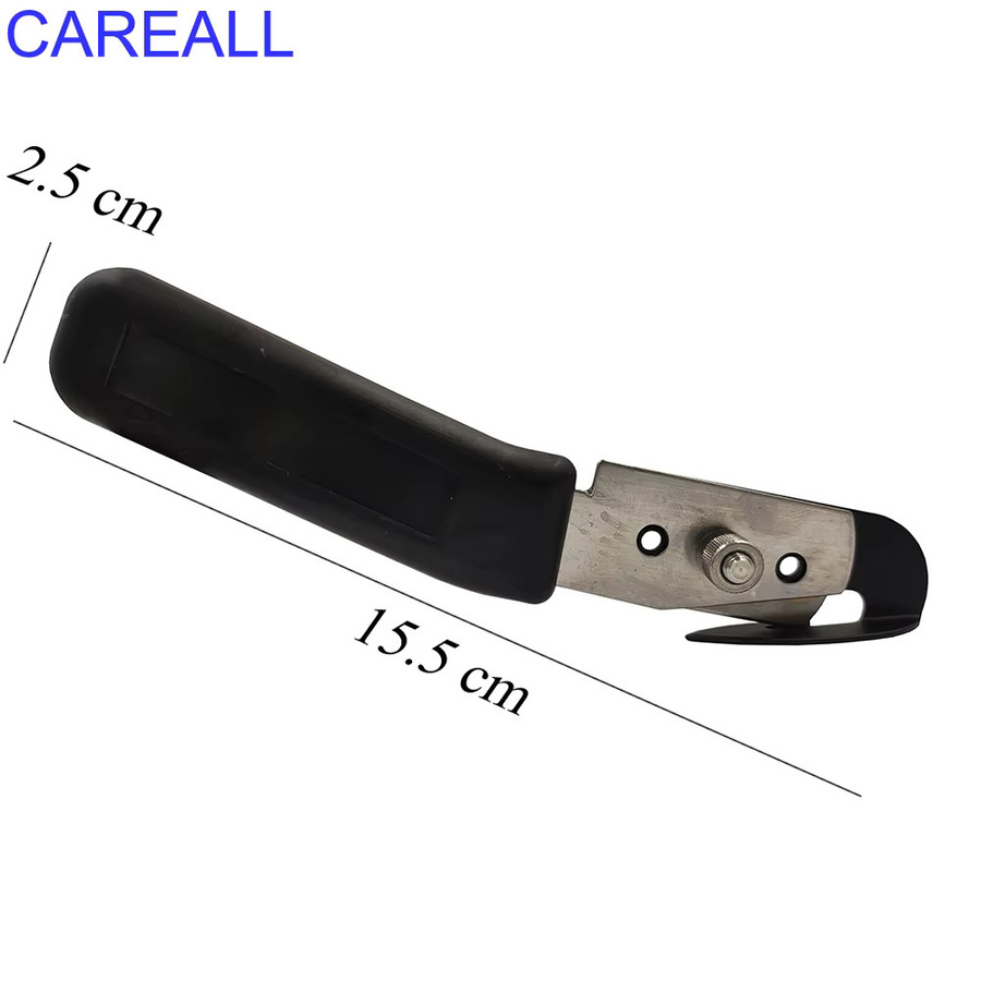 Vinyl Wrapping Cutter mit austauschbarer Metallklinge in Schwarz für Folien, Aufkleber und Carbonfaser - Bild 2