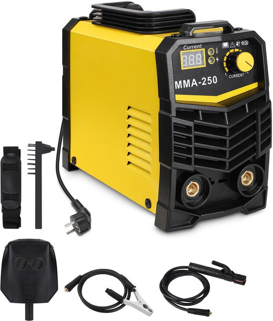 TKKEACE MMA 250A Schweißgerät Inverter DC 4000W Bivoltage Schweißausrüstung in Gelb - Bild 1