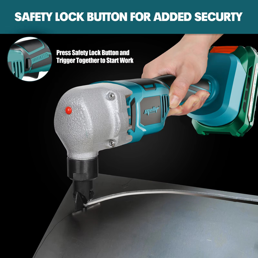 Makita Kabelloser Bürstenloser Metall-Nibbler für 18V Akku zum Schneiden von Edelstahl und Aluminium - Bild 2