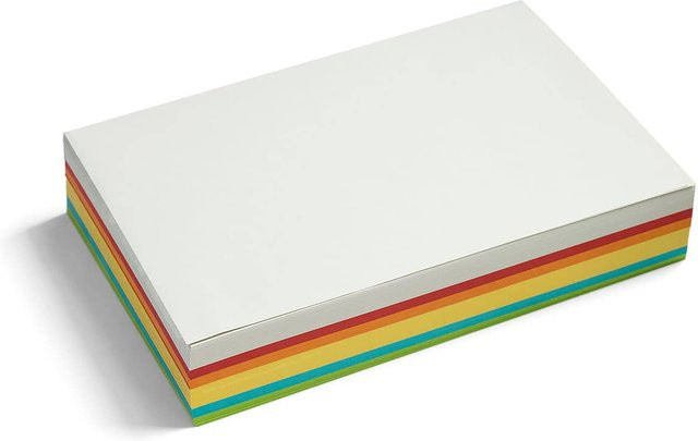 Neuland Maxi-Rechteck Karten Pin-It in 6 Farben sortiert, 250 Stück - Bild 1