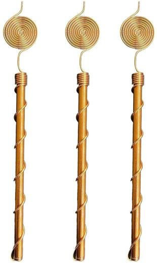 Hello Garden Kupfer Draht Spule für Elektrokultur und Gartenarbeit, Gold, 45357 Stück - Bild 1